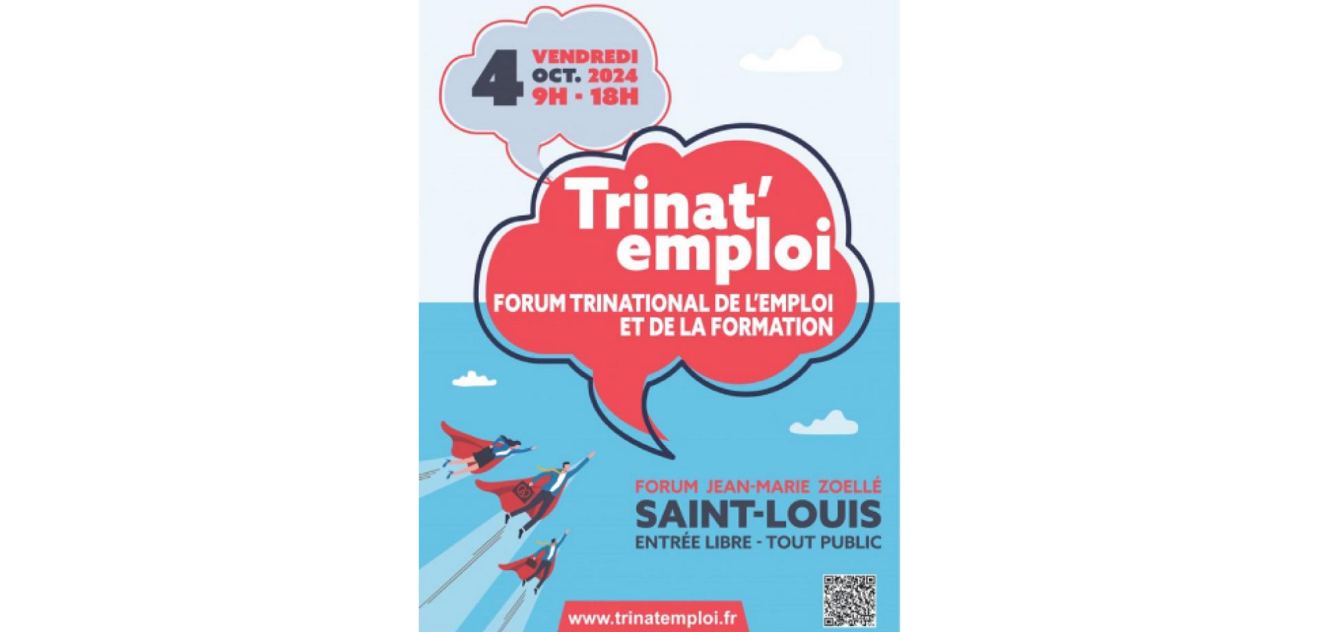 Trinat'emploi : forum trinational de l'emploi et de la formation