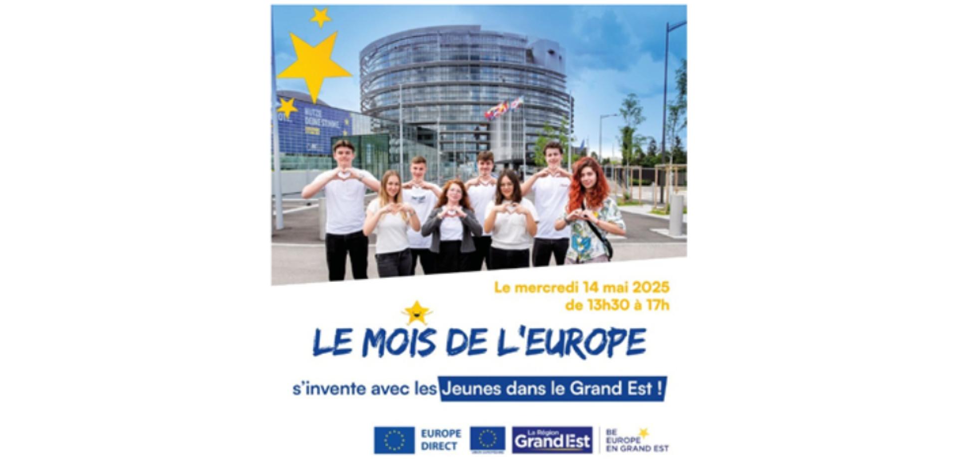 Mois de l'Europe du 1er au 31 mai 2025